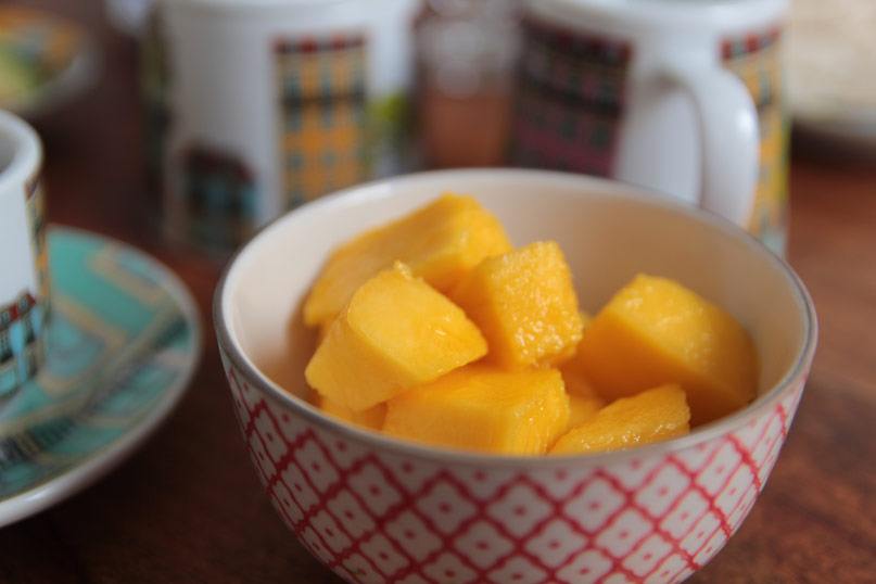 Zumo de naranja y mango, mucho más que vitaminas