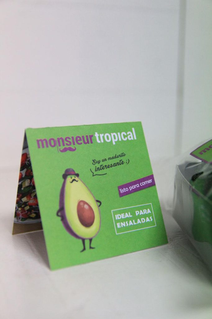 Monsieur tropical listo para comer, ideal para ensaladas